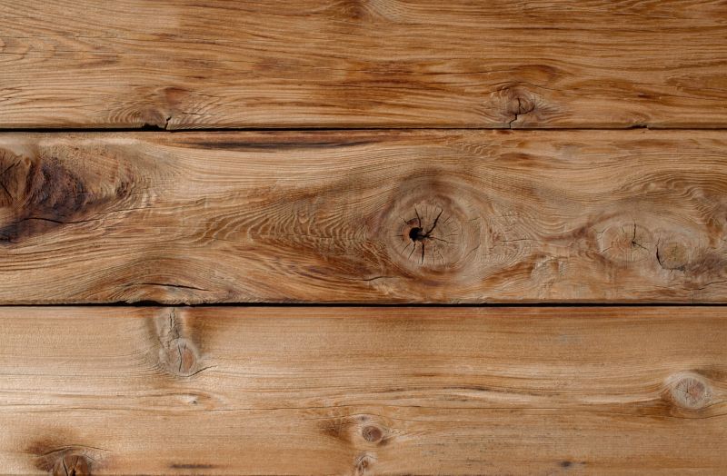 Close-up of Stained Wood Grain